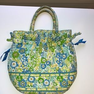 Vera Bradley Bag Blue & Yellow English Meadow